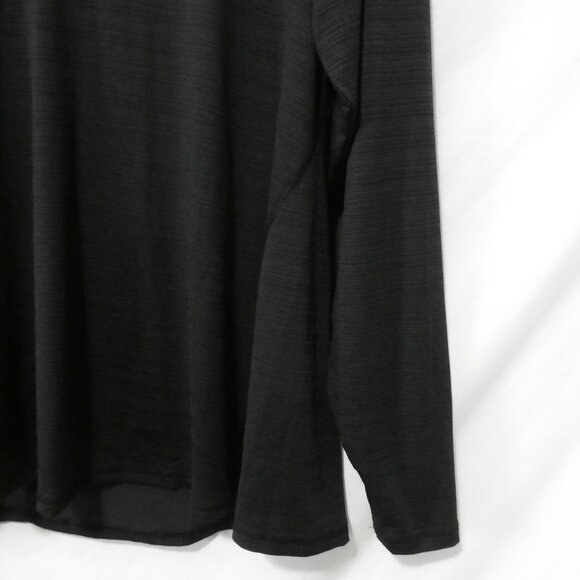ATHLETIC WORKS - Dri-More | 3X | Classic Striped Black Long Sleeve Hoodie - Picture 9 of 15
